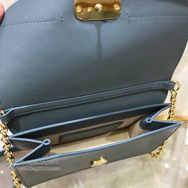 Chloe女包 克洛伊經典C鏈麂皮拼牛皮單肩包 Chole肩背斜挎包  jjh1369